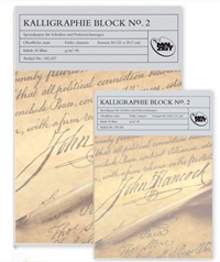 Kalligrafiblok No. 2, 95 g/m² A4